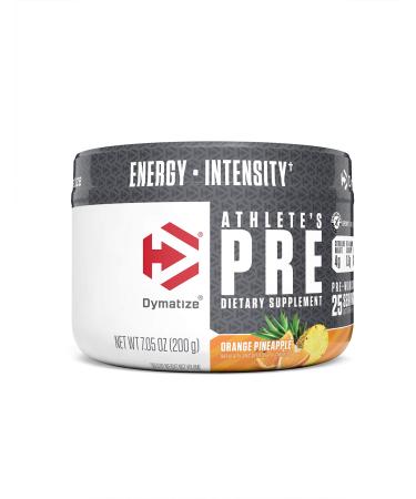 Dymatize Nutrition Athlete's Pre Pre-Workout Orange Pineapple 7.05 oz (200 g)