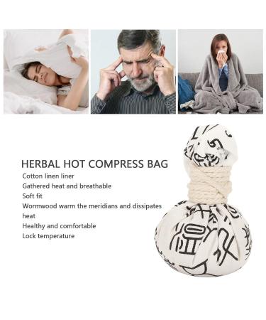 Herbal Wormwood Bags for Aromatherapy | Relaxation & Fatigue Relief Hot Compress - Buy Online on GoSupps.com