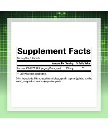 Natural Factors Lactase Enzyme 9000 FCC ALU - 60 Capsules for Digestive Health - Buy Online on GoSupps.com