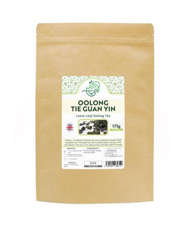 Oolong Tie Guan Yin Premium Loose Leaf Tea - Iron Goddess of Mercy Oolong from Fuijan China (175g Tie Guan Yin) Tie Guan Yin 175g