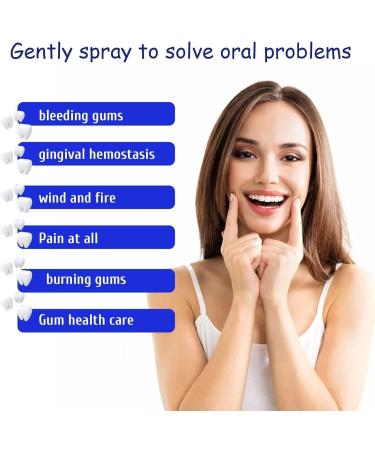 Dental Care Spray 20ml Long-Lasting Cleaning Soothing Teeth Cleaning Spray for Adults For After Meals Social Gatherings Meetings Work Travel Daily Life - Buy Online on GoSupps.com