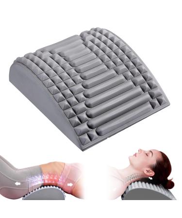 Massage back and neck stretcher align neck and back extensor refresh back extension and neck stretcher 2 in 1 align back extensor Neuleben Neck & Back Stretcher for Pain Relief Naked Knacker Gray - Buy Online on GoSupps.com