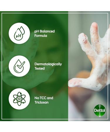 Dettol Cool Body Wash and Shower Gel Body Wash with Mint and Bergamot 16.90 Fl Oz (Pack of 1) Bergamot 16.9 Fl Oz (Pack of 1) - Buy Online on GoSupps.com