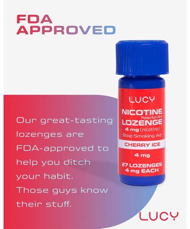 Lucy Nicotine Lozenges 4mg 8 Pack - 216 Count, Cleaner Nicotine, Great Taste, Convenient (Mint) | Nicotine Alternative - Buy Online on GoSupps.com