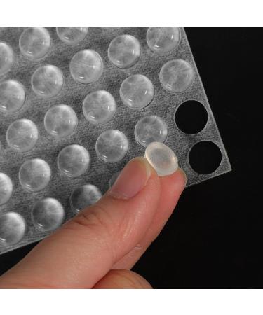 iplusmile 100pcs Visually Impaired Assist Patch Bumpers Utensils Kitchen Cabinets Furniture Clear Bumper Pads Assistive Devices for Blind Silica Gel White Round Silicone Pad - Buy Online on GoSupps.com