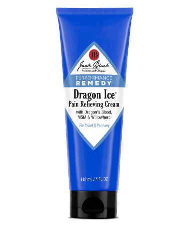 Jack Black  Dragon Ice Pain-Relieving Cream 4 Fl Oz