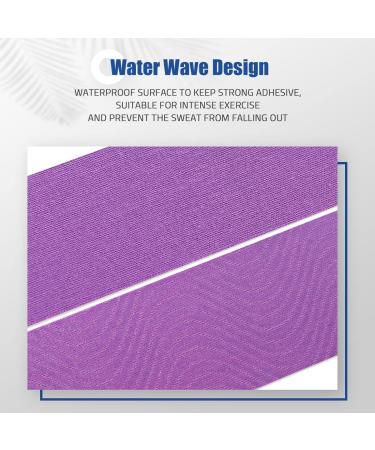 (3 Pack) Kinesiology Tape - Waterproof Muscle Tape for Athletes - 2 Inch x 16.4 Ft - Brown - Buy Online on GoSupps.com