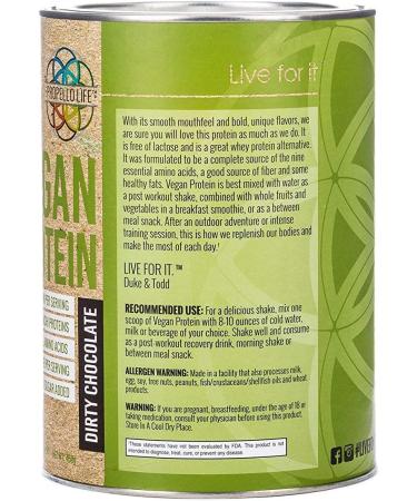 Buy Propello Life Vegan Protein Powder - Dirty Chocolate Flavor (15 Servings) | Plant-Based Protein for Optimal Health - Buy Online on GoSupps.com