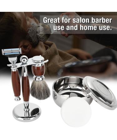 Dewin Razor Brush & Set for Men | Complete Safety Shaving Kit with Roof Hair Brush Shaving Soap & Stainless Steel Bowl - International Shipping Available - Buy Online on GoSupps.com