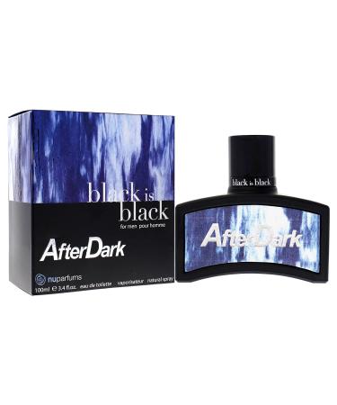 NU Parfums Black Is Black After Dark Men EDT Spray 3.4 oz 3.4 Ounce (Pack of 1) - Buy Online on GoSupps.com
