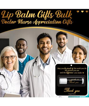 30 Pack Employee Appreciation Gift Lip Balms Bulk Staff Teacher Team Volunteer Thank You Gift Nurse Volunteers Appreciation Party Favor for Women Men Coworkers(Cool Black Gold) Cool Black Gold - Buy Online on GoSupps.com