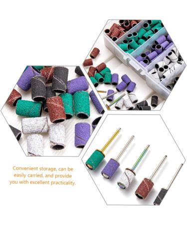 MERRYHAPY 1 Set Nail Polish Set White Sanding Bands for Nail Drill Nail Kits Manicure Tools Professional Nail Drill Manicure Buffing Sanding Bands for Nail Drill Fine Grit Nail Tool Alloy - Buy Online on GoSupps.com