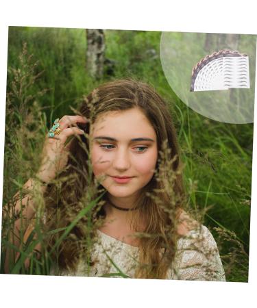 Housoutil 9 Sheets Imitation Eco Eyebrow Sticker 6d Hair-like Eyebrows Stickers Modeling Transfer Stickers 4d 21.5X14.5cm Black - Buy Online on GoSupps.com