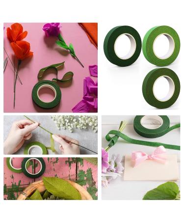GLAMFIELDS Floral Arrangement Kit with Cutter  5 Rolls 1/2 Wide Floral Tapes  100 pcs 26 Gauge Floral Stem Wire  1 Roll 22 Gauge Floral Wire for Bouquet Stem Wrapping and Floral Crafts Green 8pcs - Buy Online on GoSupps.com