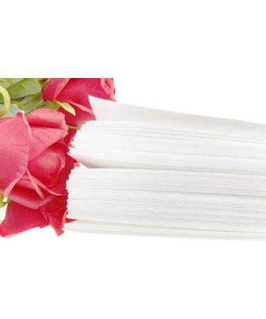 200PCS White Large Size Non Woven Body Facial Wax Strips Epilator Professional Hair Removal Wax Paper Depilatory Paper DIY Beauty Tools For Unisex Men and Women (20cmx7cm/7.9x2.8in) - Buy Online on GoSupps.com