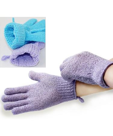 Luxury Spa Exfoliating Body Gloves 4 Pairs (Package-001) for Deep Cleansing and Skin Massage - Buy Online on GoSupps.com