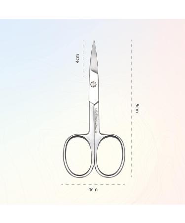 CRIZIL Nail & Cuticle Scissors Set: Stainless Steel Sharp Curved Blades for Precise Manicure Pedicure Grooming Perfect for Women & Men Home or Professional (Pack of Nail & Cuticle Scissors) - Buy Online on GoSupps.com