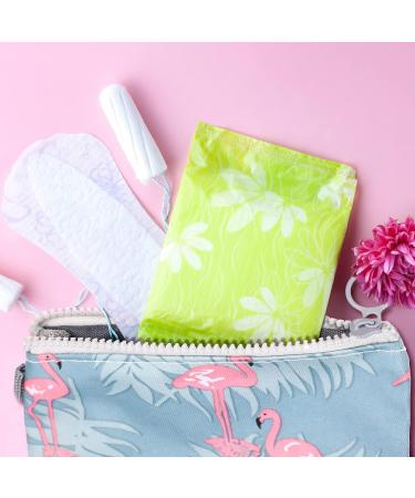 4-Pack Multi-Colored Storage Bags for Women's Bandages - Periodica Zip Bags for First Period Gifts & Teenage Girls - Buy Online on GoSupps.com