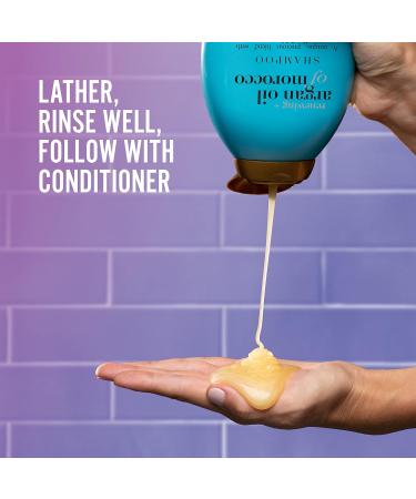 OGX Renewing Argan Oil of Morocco Shampoo & Conditioner Set 13 Fl Oz (Pack of 2) - Blue Argan 13 Fl Oz (Packaging May Vary) - Buy Online on GoSupps.com