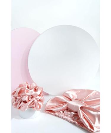 Brushworks Rejuvenating Satin Hair Turban and Scrunchie Set - Buy Online on GoSupps.com