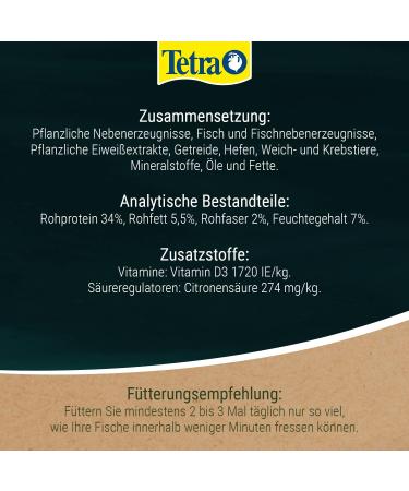 Tetra Pond Color Sticks - Premium Fish Feed for Vibrant Colors & Clear Water 4L Bag (750g) - International Shipping Available - Buy Online on GoSupps.com