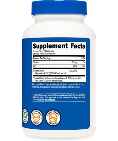 Nutricost Kelp Capsules 325mcg of Iodine 120 Capsules Vegetarian Non-GMO & Gluten Free - Buy Online on GoSupps.com