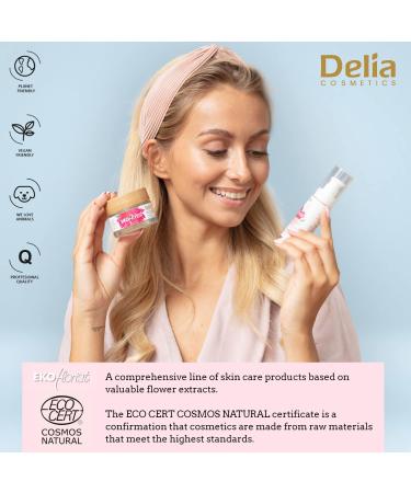 Delia Cosmetics Ekoflorist Slip Milk - Vegan Natural Moisturizer with Hemp Oil & Grain Flower Extract for All Skin Types - 200ml - Buy Online on GoSupps.com