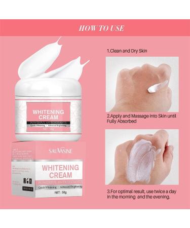 EXQST Whitening Cream Body Whitening Cream Whitening Cream Moisturizing Brightening Body Lotion Whitening Cream for Dark Skin - Buy Online on GoSupps.com
