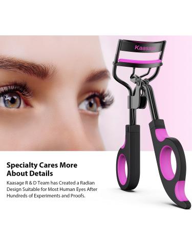 Kaasage Eyelash Curler with 5 Extra Silicone Pads - Achieve Perfect Curl in 5 Seconds - Buy Online on GoSupps.com