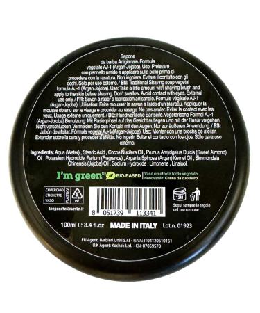 Luxury Italian Shaving Soap - The Goodfellas Smile | 3.5 Fl Oz | Ideal for Brush Shaving | International Shipping Available - Buy Online on GoSupps.com