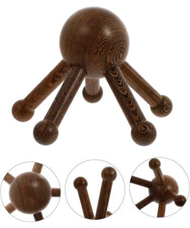 Beaupretty 1stk Hand Massager - Five Claws Scalp Massage Tool for Relaxation & Hair Care | Wooden Head Scraping Device - Buy Online on GoSupps.com