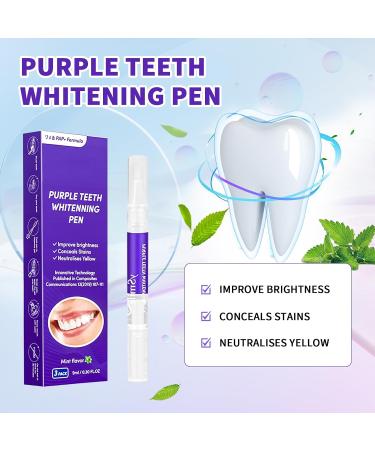 3-Piece Teeth Whitening Pen Set | Fast & Pain-Free Mint Taste Tooth Whitener - Buy Online on GoSupps.com