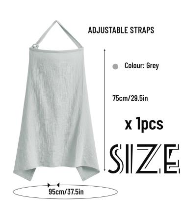 Shop Taozoey Breastfeeding Towel - Soft Breathable 100% Cotton Cloth for On-the-Go Moms | Perfect Musselin Nursing Cover - Buy Online on GoSupps.com
