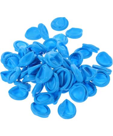 Buy LOGOFUN 100Pcs Butyronitrile Finger Coat - Anti-Wear Finger Protectors for Home Use - Blue | International Shipping Available - Buy Online on GoSupps.com