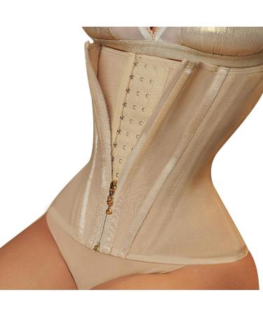 Antanzhizhuang Waist Trainer for Women - Sports Belt for Body Shaping Belly Control & Weight Loss | Nylon & Spandex | Silver - Buy Online on GoSupps.com