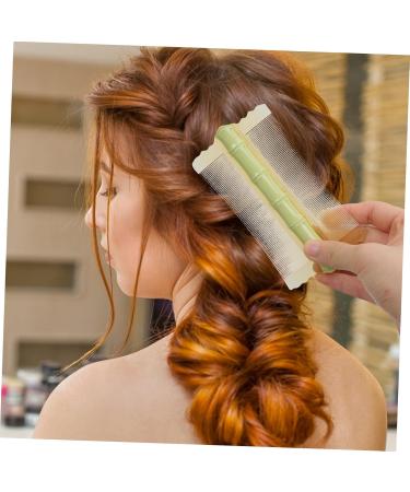 10 pi ces Peigne Plastique Double Face Peigne Poux Dents Fines Renforc es Outil pour Massage et Soin des Cheveux Portable Pellicules - Buy Online on GoSupps.com