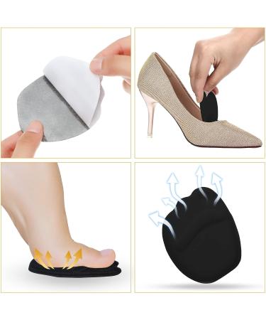 18 Pairs Heel Inserts & Grips with Silicone Pads - Forefoot Heel Cushion for Loose Shoes - Toe Filler Inserts for Shoe Size Reducer (Exquisite Style) - Buy Online on GoSupps.com