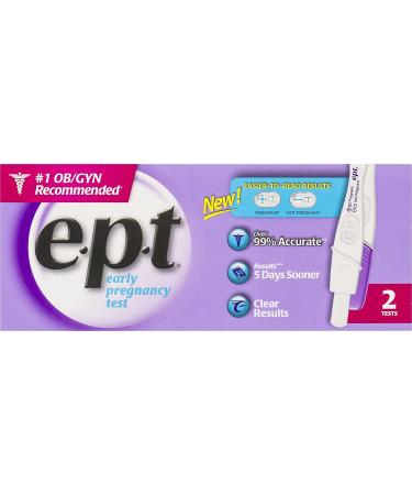 E.p.t Early Pregnancy Test 2-Count: Accurate & Reliable Results - Buy Online on GoSupps.com