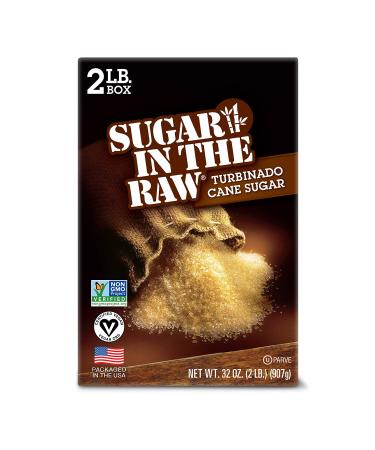 Sugar in the Raw Turbinao, Molasses, 32 Ounce Box 2 Pound (Pack of 1)