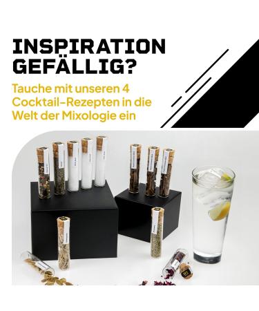 Dibys Tonic Spice Set Mini | 12 Botanicals & Recipe Cards | Luxury Tonic Gift Set for Gin Lovers | Ideal for Men & Women - Buy Online on GoSupps.com