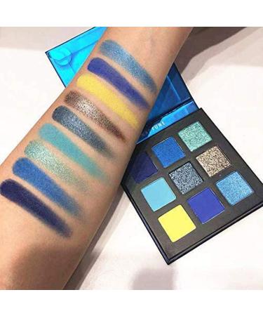 Beauty Glazed 9 Colors Eyeshadow Palette - Waterproof Shimmer Matte & Glitter Mineral Makeup #03 - International Shipping - Buy Online on GoSupps.com
