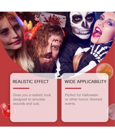 Holiday Blood Plasma Dropper | Faux Blood for Horror Makeup Cosplay & Parties | Dripping Shape Fake Blood 50ML x 2 - Buy Online on GoSupps.com