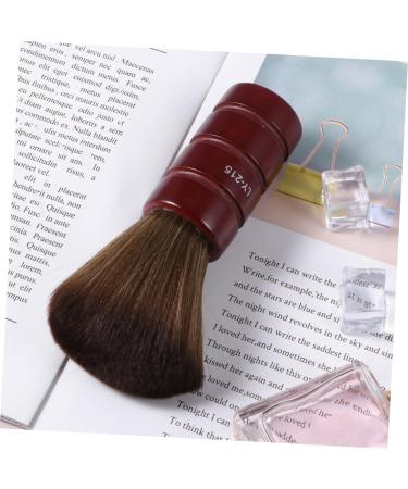 DOITOOL Salon Brush Duster Hair Cutting Brush Neck Brush Bamboo Clean Face Duster M Red - Buy Online on GoSupps.com