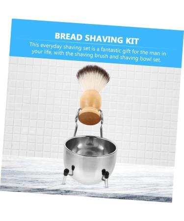 Beavorty Men's Shaving Kit: Beard Razor & Brush Set for Travel - Premium Accessories for Grooming - Buy Online on GoSupps.com