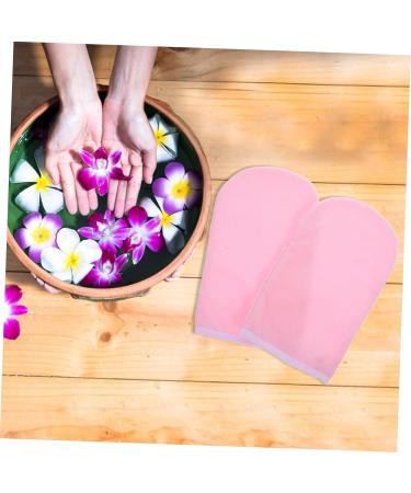 FRCOLOR Mitaines En Cire De Paraffine Hydratantes 25x15 Cm Tissu Fin Rose Blanc Spa Mains Soin R parateur Chauffe-cire Usage Domicile Et Professionnel - Buy Online on GoSupps.com