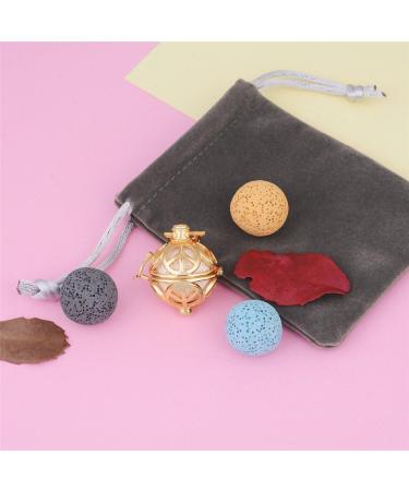 INFUSEU Peace and Love Sign Essential Oils Diffuser Necklace | Aromatherapy Lava Rock Stone Jewelry for Women - Shop Now - Buy Online on GoSupps.com