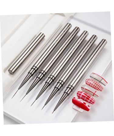 HAPINARY Nail Art Drawing Pen Nail Pens Salon Nail Art Tools Nail Art Liner Pen Nail Design Liner Manicure Brush Manicure Liner Nail Painting Brush Nail Art Pen Nails Brush Pen Nail Salon 18.00X1.00X1.00CM As Shown 2 - Buy Online on GoSupps.com