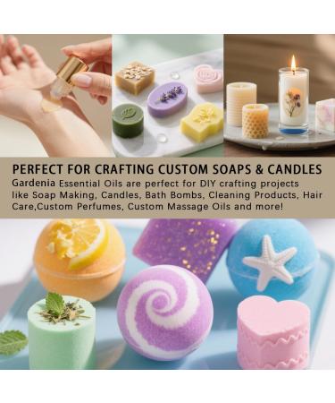 Gardenia Essential Oil and Chamomile Essential Oil 4 Fl Oz 120ML for Diffuser Humidifier Yoga Cleaning DIY Candle Soap Making Perfume Gift for Women Essential Oils - Buy Online on GoSupps.com