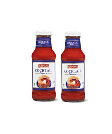 Burman's the Perfect Finish Cocktail Serving Sauce - 2 Bottles (12oz)