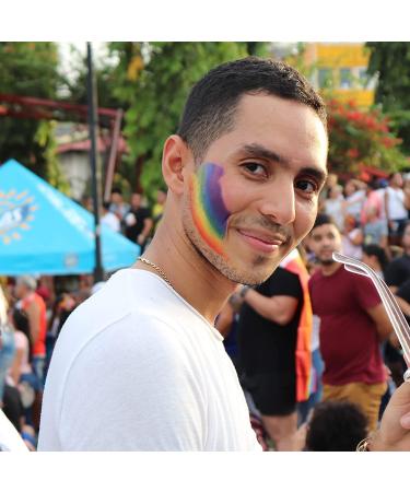 Buy Rainbow Eye Black Stick - Face Paint for Kids & Adults | Perfect Gift for Parties | 2.24x1.33x0.47 Inch - Buy Online on GoSupps.com